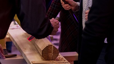 Teamentwicklung Workshop: Werte zimmern mit Harald Dill & Torii-Werkstatt 2